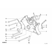 BMW Engine Timing Cover - Genuine BMW 11141702543