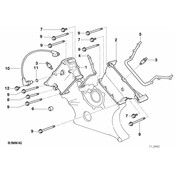 BMW Engine Timing Cover - Genuine BMW 11141742168