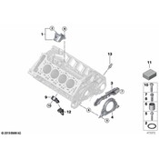 BMW Engine Crankshaft Seal - Genuine BMW 11147613816