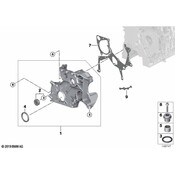 BMW Engine Timing Cover - Genuine BMW 11147805740