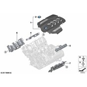 BMW Engine Cover - Genuine BMW 11148489414