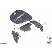 BMW Acoustic Cover Front - Genuine BMW 11148515770