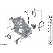 BMW Engine Timing Cover - Genuine BMW 11148620773