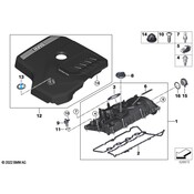 BMW Engine Cover - Genuine BMW 11148676203