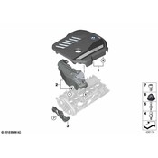 BMW Engine Cover - Genuine BMW 11148740595