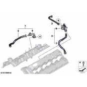 BMW Vent Pipe (Cylinders 1-6) - Genuine BMW 11157646082