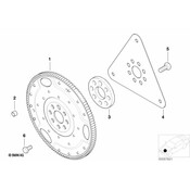 BMW Automatic Transmission Flexplate - Genuine BMW 11227508000