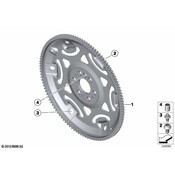 BMW Automatic Transmission Flexplate - Genuine BMW 11227585146