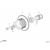 BMW Harmonic Balancer - Genuine BMW 11231704342
