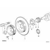 BMW Harmonic Balancer - Genuine BMW 11231738620