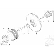 BMW Harmonic Balancer - Genuine BMW 11237834425