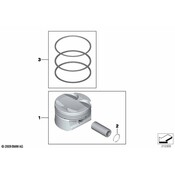 MINI Engine Piston - Genuine MINI 11258602092