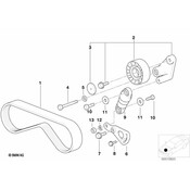 BMW Adjust-Lever - Genuine BMW 11281438510