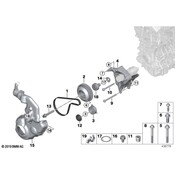 BMW Serpentine Belt - Genuine BMW 11287633713
