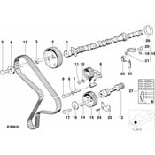 BMW Engine Timing Belt - Genuine BMW 11311279126