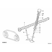 BMW Valve Spring - Genuine BMW 11341730530