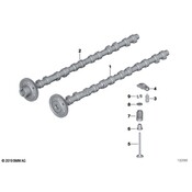 BMW Exhaust Valve - Genuine BMW 11342247077