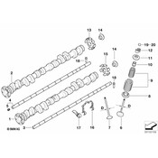 BMW Adjusting Plate (200 mm) - Genuine BMW 11347832277
