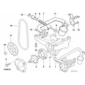 BMW Oil Pump - Genuine BMW 11411433061