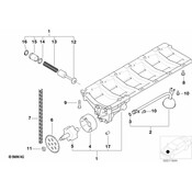 BMW Oil Pump - Genuine BMW 11417507350