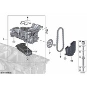 BMW Engine Oil Pump Pickup Tube - Genuine BMW 11419882645