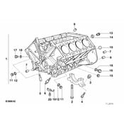 BMW Oil Spraying Nozzle - Genuine BMW 11421741642