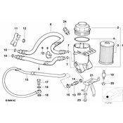 BMW Oil Pipe Outlet - Genuine BMW 11421745232
