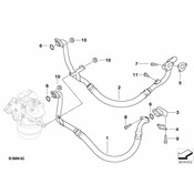 BMW Pressure Hose Assy Inlet - Genuine BMW 11427837253