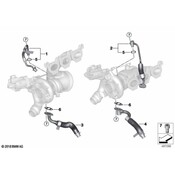 BMW Turbocharger Oil Line - Genuine BMW 11428054869