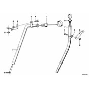 BMW Engine Oil Dipstick - Genuine BMW 11431309187