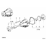 BMW Engine Water Pump - Genuine BMW 11511707415