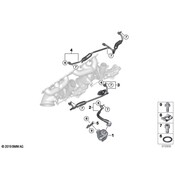 BMW Turbocharger Coolant Pump Holder - Genuine BMW 11517850567