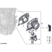 BMW Engine Water Pump - Genuine BMW 11518617545
