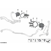 BMW Engine Water Pump Bracket - Genuine BMW 11518740101