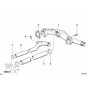 BMW Pipe - Genuine BMW 11531704194