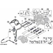BMW Feed Line (Cyl 14) - Genuine BMW 11538053158