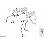 BMW Return Hose - Genuine BMW 11538741768