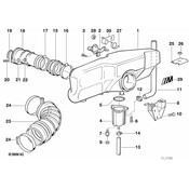 BMW Operating Lever - Genuine BMW 11611312290
