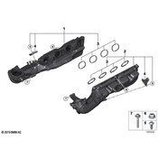 BMW Intake Manifold - Genuine BMW 11617555666
