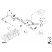 BMW Vacuum Pipe - Genuine BMW 11617836996