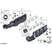 BMW Intake Manifold System (Cyl 14) - Genuine BMW 11617843274