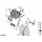 BMW Turbulence Line (Cyl 1) - Genuine BMW 11618533728