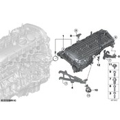 BMW Engine Intake Manifold and Intercooler - Genuine BMW 11618603913