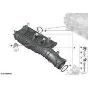 BMW Engine Intake Manifold - Genuine BMW 11618655826