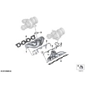 BMW Exhaust Manifold - Genuine BMW 11627638778