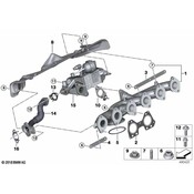 BMW Exhaust Heat Shield - Genuine BMW 11628517630