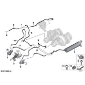 BMW Turbocharger Vacuum Hose - Genuine BMW 11657597696