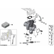 BMW Repair Kit For Coupling Rod - Genuine BMW 11658596430