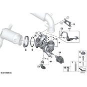 BMW Turbocharger Wastegate Actuator - Genuine BMW 11658687478
