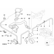 BMW Air Intake Tube (Tlev) - Genuine BMW 11721433969